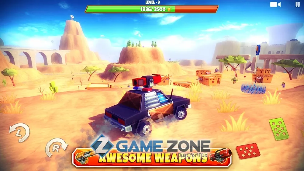 صورة من لعبة Zombie Offroad Safari [Mod Diamonds]