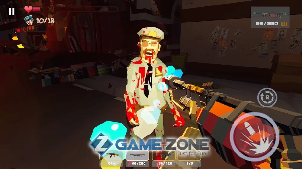 صورة من لعبة Zombie Poly [Mod Money]