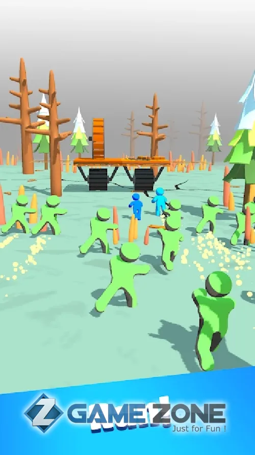 صورة من لعبة Zombie Raft