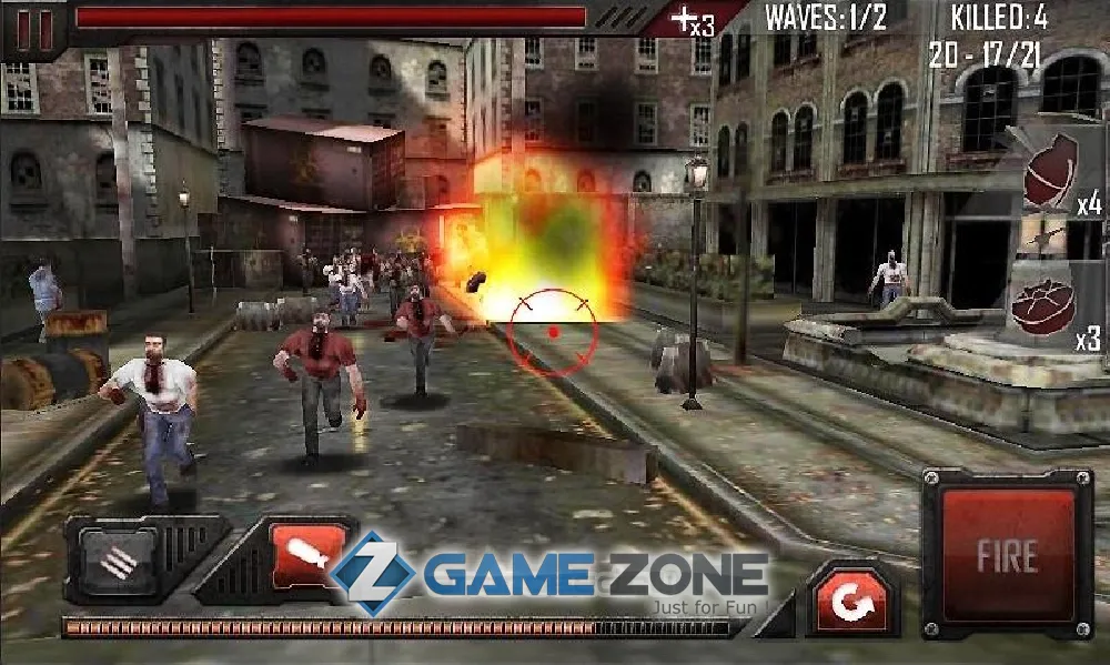 صورة من لعبة Zombie Road 3D [Много денег]