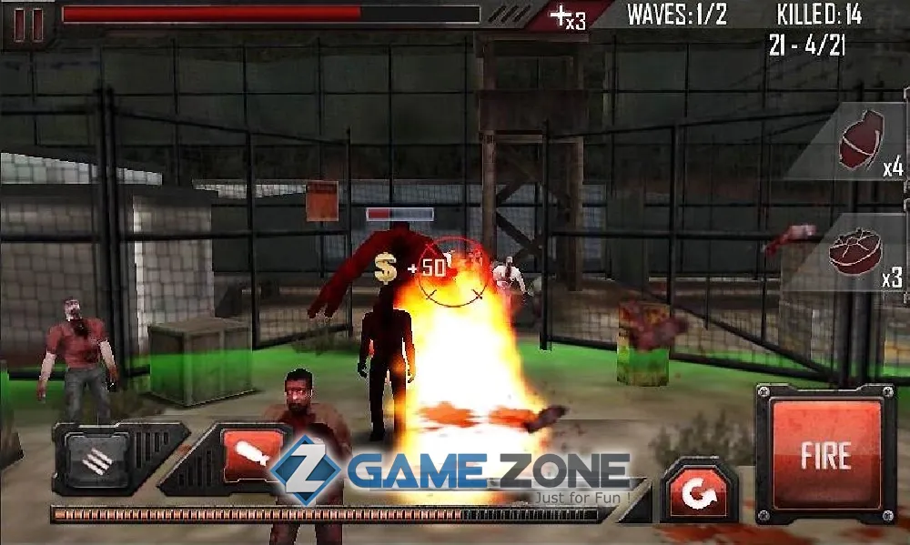 صورة من لعبة Zombie Road 3D [Много денег]