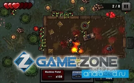 صورة من لعبة Zombie Scrapper