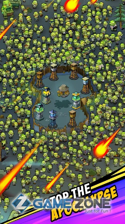 صورة من لعبة Zombie Towers [Mod Money]