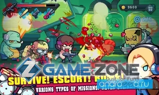 صورة من لعبة Zombie Zombie [Много денег]