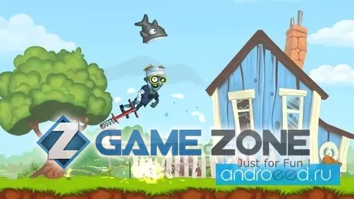صورة من لعبة Zombies Got a Pogo [Много денег]