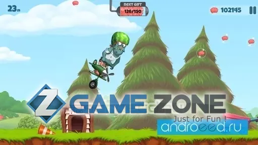 صورة من لعبة Zombies Got a Pogo [Много денег]