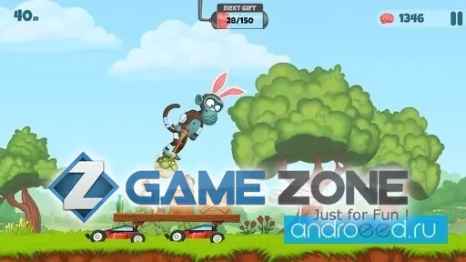 صورة من لعبة Zombies Got a Pogo [Много денег]