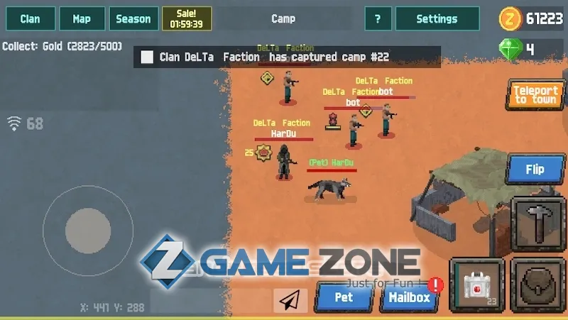 صورة من لعبة Zombix Online