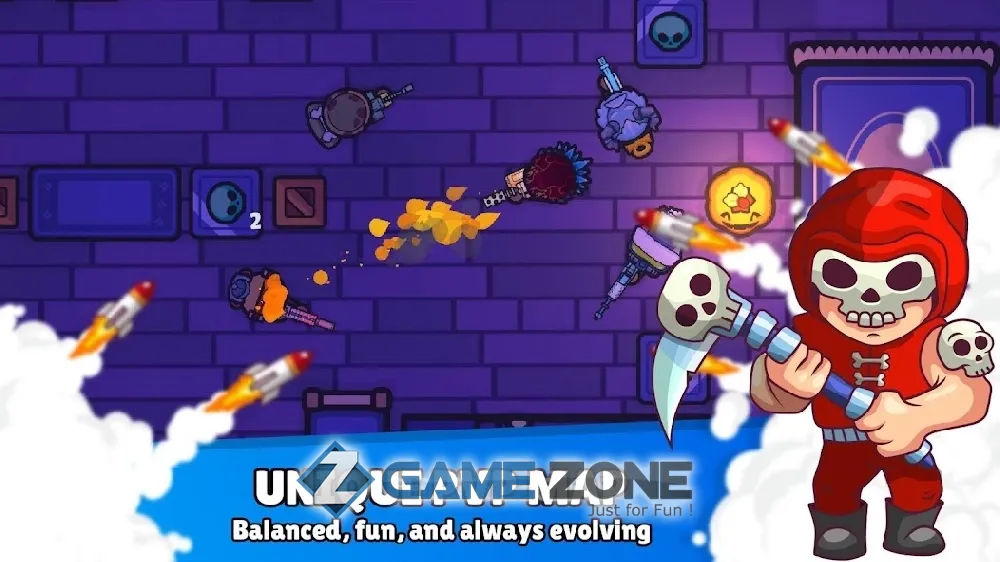 صورة من لعبة ZombsRoyale.io