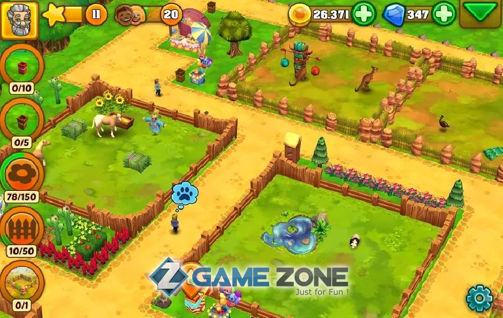 صورة من لعبة Zoo 2: Animal Park