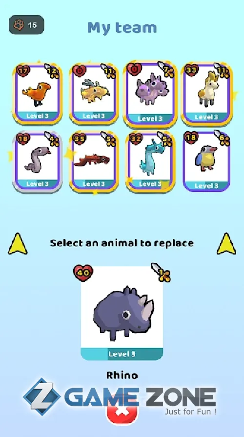 صورة من لعبة Zookemon Cute Wild Pets [Mod Money/Free Shopping]