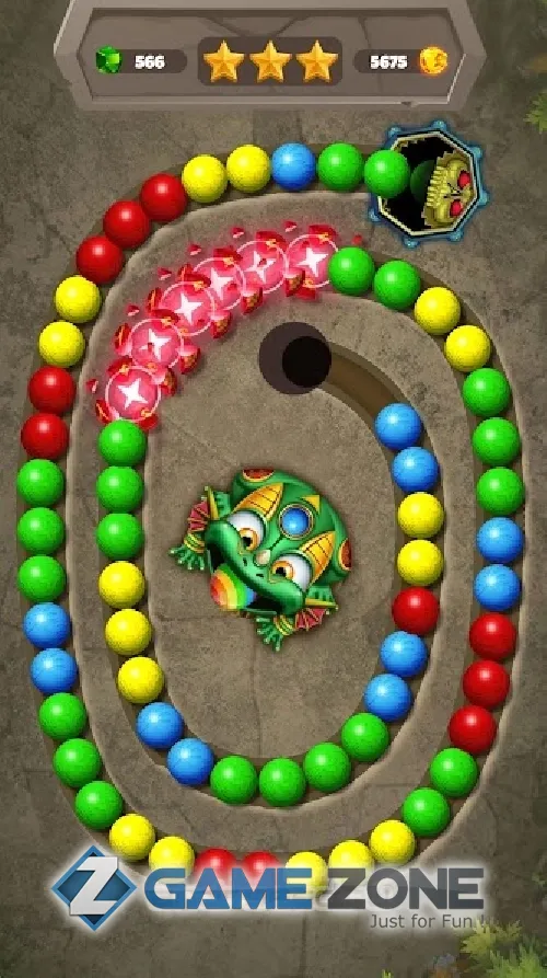 صورة من لعبة Zumbla Classic