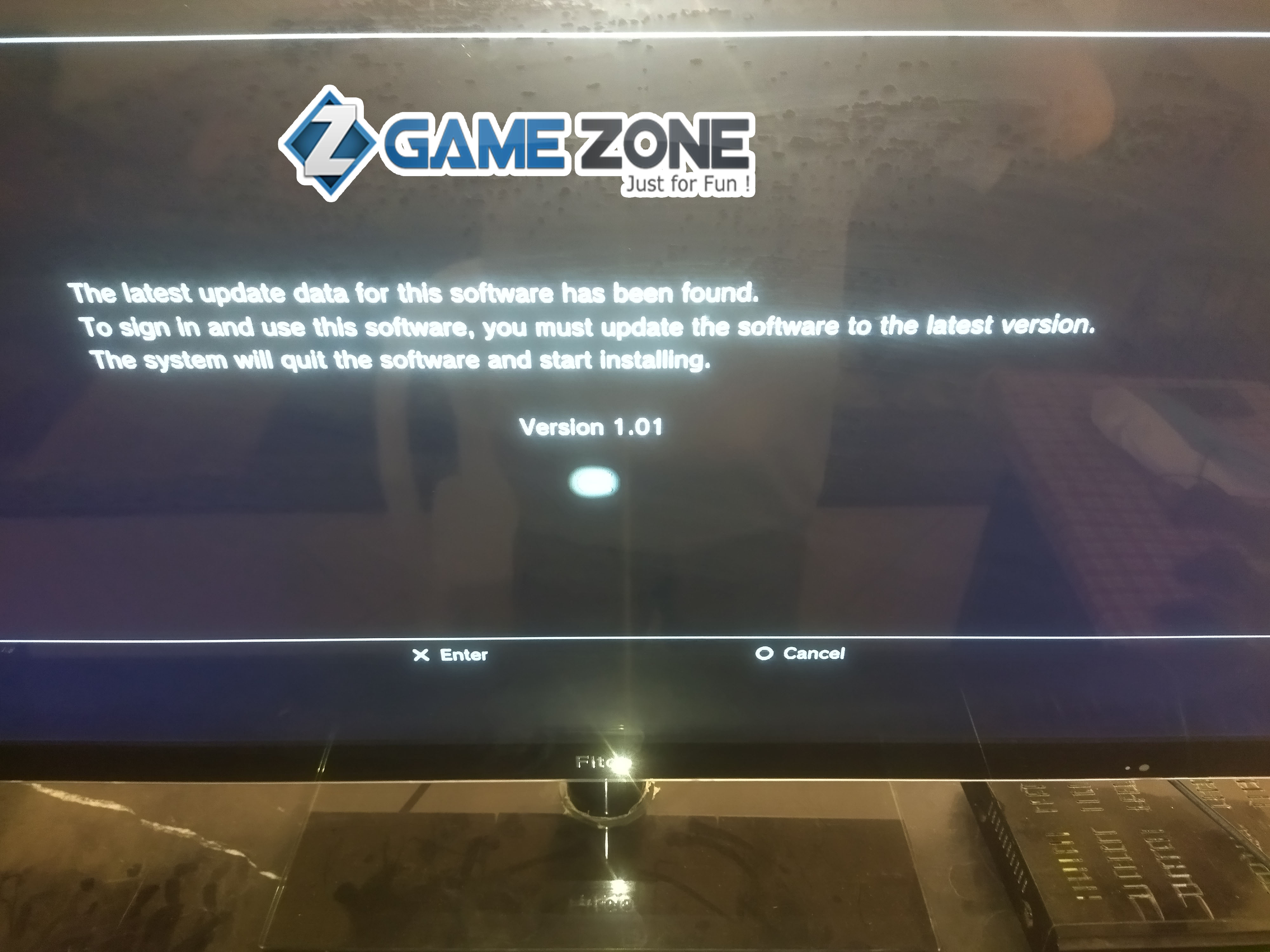 ضرورة تتبيث تحديث اللّعبة