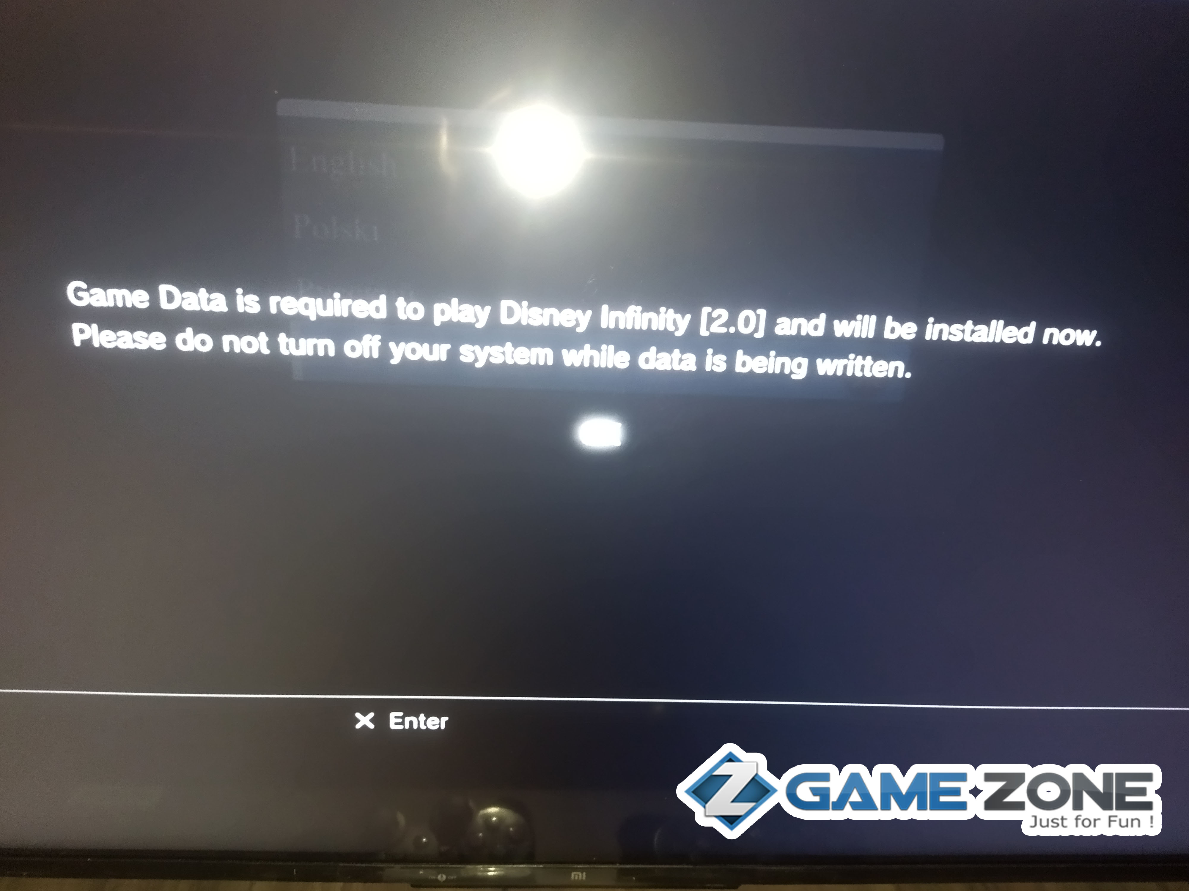 عند ظُهور هذه الرِّسالة فوراً تقومون بالضّغط على مُوافق لتتبيث بيانات اللّعبة التّي تستغرق وقت أطول.